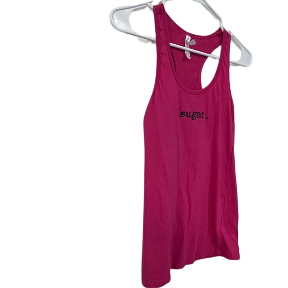 Pink Razor Back Tank - Picture 3 of 7